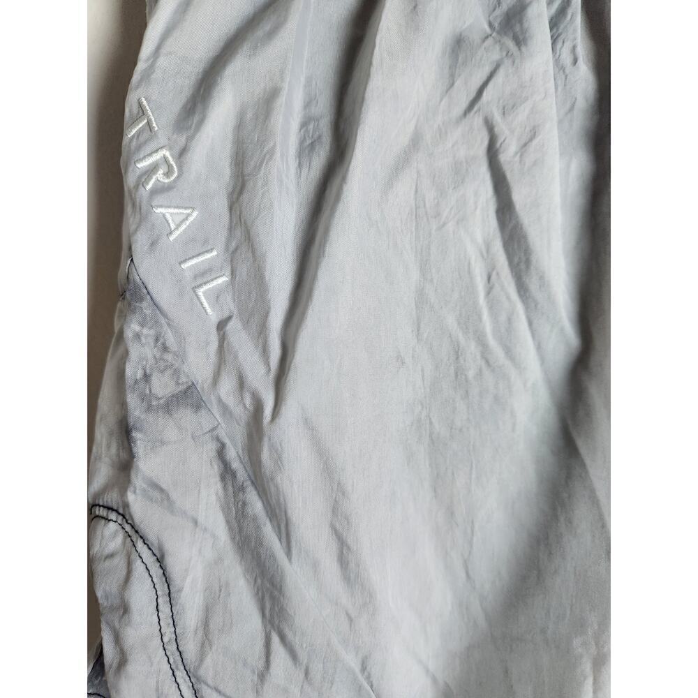 Nike womens trail shorts sz M built-in liner stash pockets marbled gray gorpcore - Picture 2 of 11